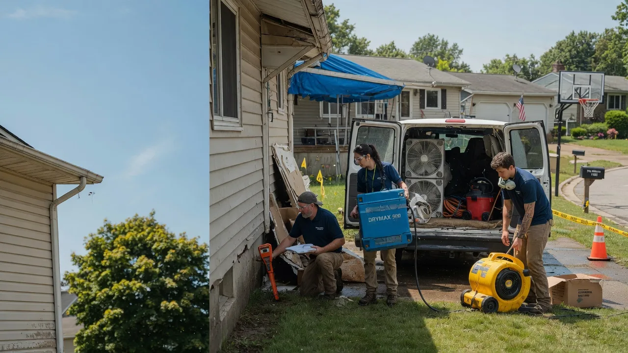 Ceiling Leak Cleanup in Port Edwards, WI near me